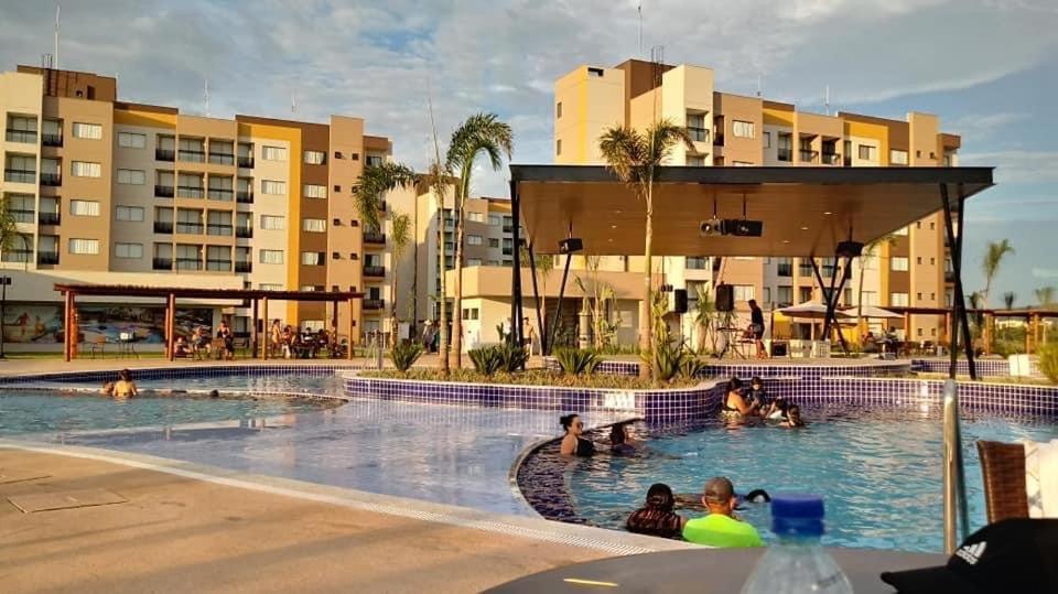 Praias Do Lago Eco Resort Apto 5 Pessoas N406 N407 Caldas Novas Zewnętrze zdjęcie