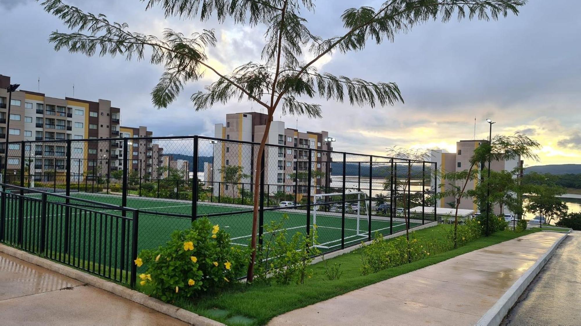 Praias Do Lago Eco Resort Apto 5 Pessoas N406 N407 Caldas Novas Zewnętrze zdjęcie
