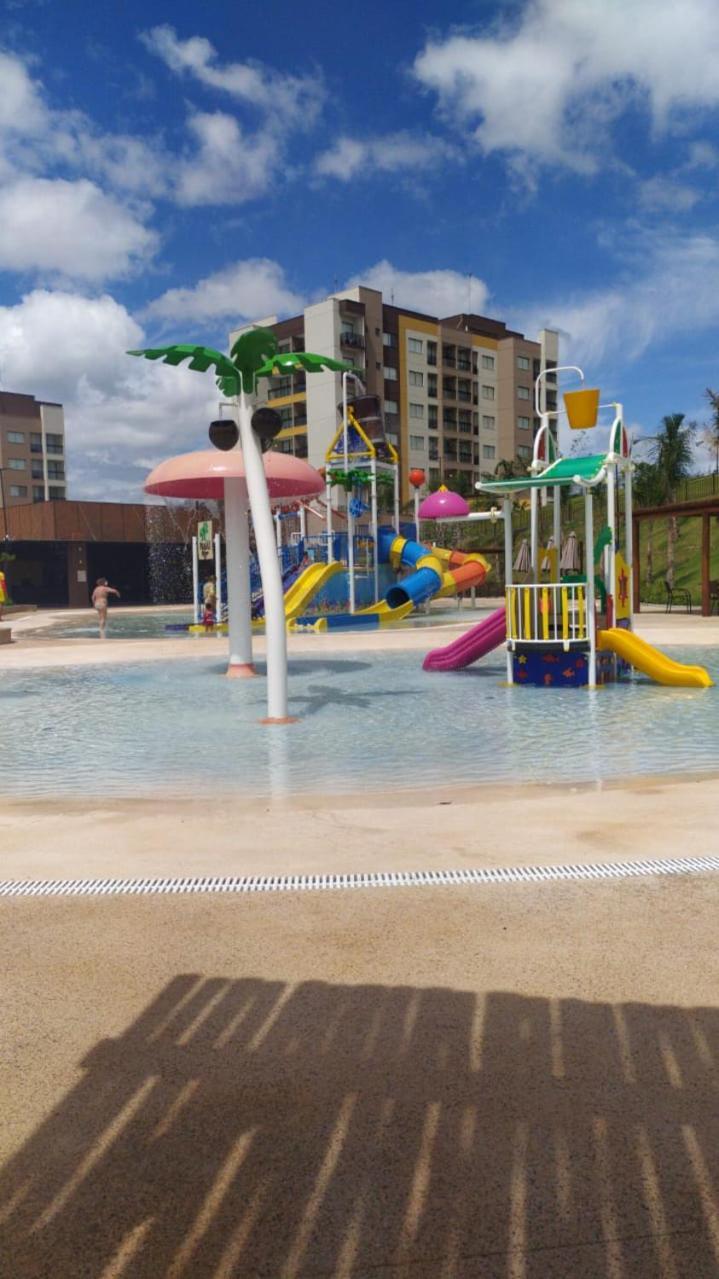 Praias Do Lago Eco Resort Apto 5 Pessoas N406 N407 Caldas Novas Zewnętrze zdjęcie