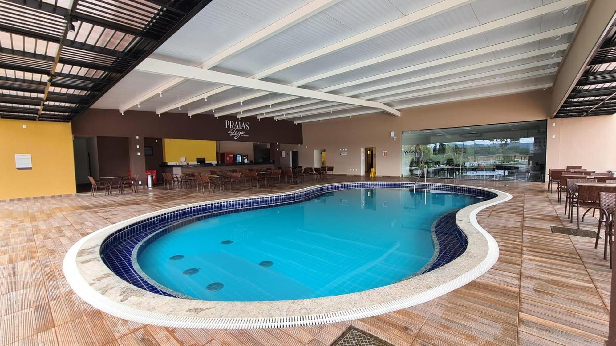 Praias Do Lago Eco Resort Apto 5 Pessoas N406 N407 Caldas Novas Zewnętrze zdjęcie